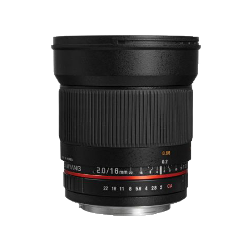 SAMYANG 16MM F2.0 ED AS UMC CS